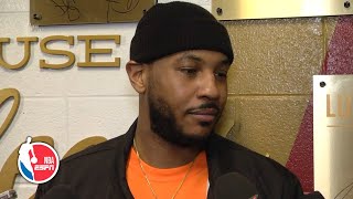 Carmelo Anthony felt great in his Trail Blazers debut  NBA Sound [upl. by Demmy480]