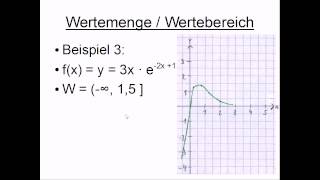 Wertemenge Wertebereich [upl. by Sula555]