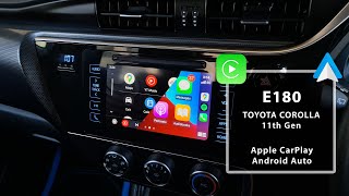 Toyota Corolla 2018  CarPlay amp Android Auto Installed [upl. by Naro83]