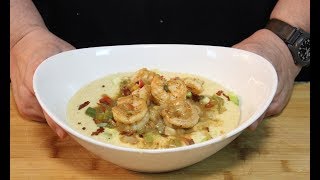 Cheesy Shrimp and Grits Southern Classic Recipe [upl. by Constanta]