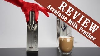 Aerolatte Milk Frother  Exclusive Review [upl. by Doersten471]