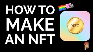 How to Make and Sell an NFT Crypto Art Tutorial [upl. by Harol]