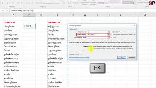 Vergelijken in Excel [upl. by Levina]