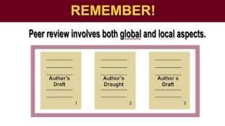 Peer Review Commenting Strategies [upl. by Madelin]