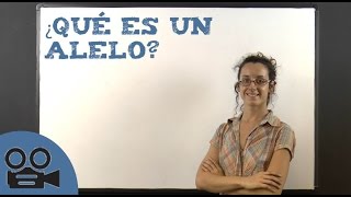 Qué es un alelo [upl. by Sivla]