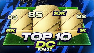 LOS 10 DELANTEROS BARATOS MAS CHETADOS DE FIFA 22 [upl. by Smoht927]