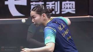 Miwa HARIMOTO vs HE Zhoujia  WS R64  WTT China Smash 2024 [upl. by Pratt]