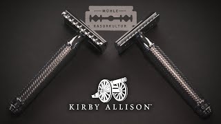 How To Replace and Assemble The Blade In A Safety Razor  Kirby Allison [upl. by Eila]