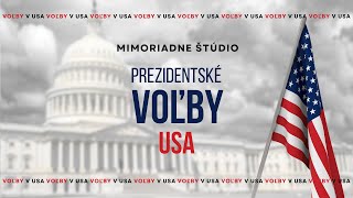 MIMORIADNE ŠTÚDIO Prezidentské voľby USA [upl. by Ittocs266]