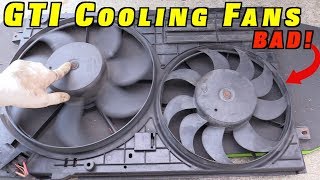 How To Replace MK5 Cooling Fans [upl. by Fabi]