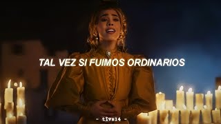 Danna Paola  Amor Ordinario Video Oficial  Letra Lyrics [upl. by Hsirahc]