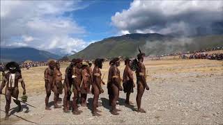 Baliem Valley Festival Wamena Papua Indonesia part 1  2017 [upl. by Yelik]