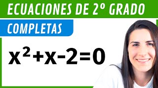 Ecuaciones de SEGUNDO GRADO COMPLETAS ✅ Fórmula General  Bhaskara [upl. by Nodab575]