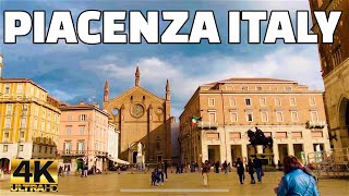 PIACENZA ITALY WALKING TOUR 4K 60FPS [upl. by Alethia]