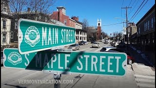 Vermont Downtown Vergennes [upl. by Boyes]