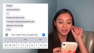 BREAKUP PRANK ON BOYFRIEND 😱🤣 [upl. by Undis]