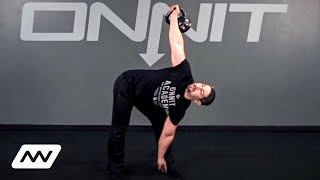 Kettlebell Windmill Tutorial  Kettlebell Exercises [upl. by Yahs]