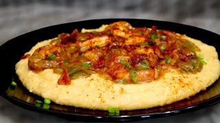 Cajun Shrimp and Grits 🔥 Shrimp and Grits Recipe [upl. by Illil]