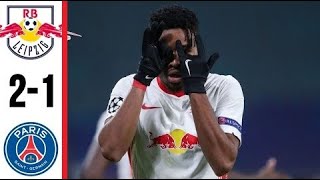 RB Leipzig vs PSG 21 UEFA Champions League ● 04112020 HD [upl. by Wertz]