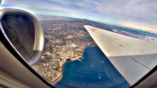 Volotea Boeing 717  Full Flight AthensSantorini  Amazing SOUND  GoPro WingEngine View [upl. by Friede]