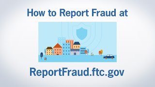 How to Report Fraud at ReportFraudftcgov  Federal Trade Commission [upl. by Assirolc]