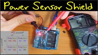 Arduino Tutorial  How to Power the Arduino Sensor Shield V50 [upl. by Adnawak]