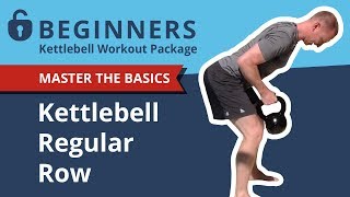 How to Perform the Kettlebell Row  Important Full Body Exercise [upl. by Celeski]