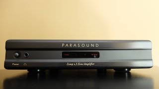 Review The Parasound ZAMP v3 amplifier [upl. by Fabiano]