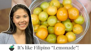 Calamansi Juice  How to make calamansi drink recipe  Filipino Recipes [upl. by Modestine941]