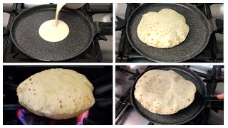 10 Minutes Recipe  The Perfect Roti Phulka Chapati   No knead  No Rolling 🙂 [upl. by Swithbert655]