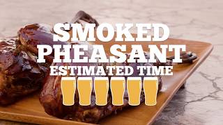 Smoked Pheasant Recipe  Episode 49 [upl. by Adnirem]