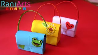 BOLSAS DE ORIGAMI  PASO A PASO [upl. by Jari]