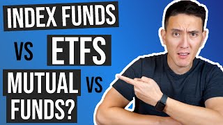 Index Funds vs ETFs vs Mutual Funds  Whats the Difference amp Which One You Should Choose [upl. by Camey]