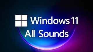 All Windows 11 Sounds [upl. by Valerlan]