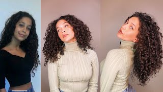 HOW TO GET YOUR CURLS BACK  Transition heat damaged hair during iso  Jayme Jo [upl. by Yenaj]