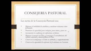 Introducción a la consejería pastoral [upl. by Sells631]