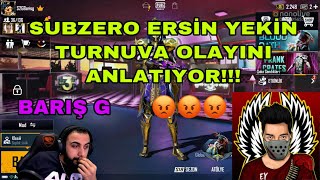 BARIŞ G  SUBZEROAlihan FURY TURNUVA OLAYINI ANLATIYOR [upl. by Ylatan]