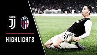 HIGHLIGHTS Juventus vs Bologna  21  Ronaldos 701st Goal [upl. by Missi]