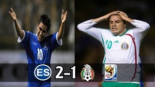 El Salvador 2 vs Mexico 1 FULL GAME 662009 WCQ2010 [upl. by Salkcin]