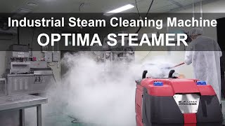 Optima Steamer Powerful Industrial Steam Cleaner  Cleaning Machine [upl. by Livi178]