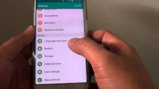 Samsung Galaxy S6 Edge How to Manually Set the Date amp Time [upl. by Kadner308]