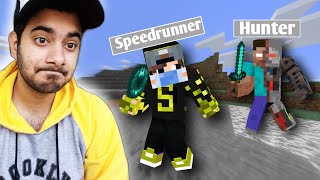 Minecraft Manhunt with Worlds best Hunter YesSmartyPie VS FalanaG [upl. by Nolak]