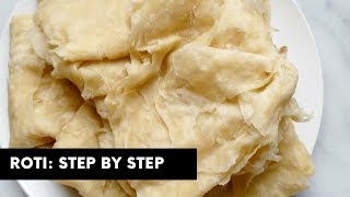 Guyanese Roti Softest Roti  Tips and Tricks [upl. by Ahgiel]