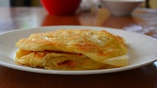 Malaysian Flat Bread  Roti Canai  Full Recipe HD [upl. by Ennovehc913]