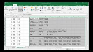 Stepwise Multiple Regression Excel [upl. by Harbour916]