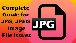 How to repair corrupted JPEG file  Complete Guide for all JPG file issues [upl. by Simonne]