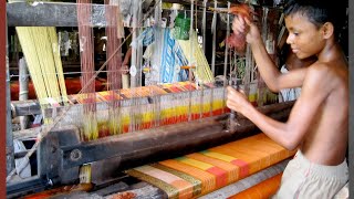 Inside a Hand Loom Weaving Factory [upl. by Atileda]