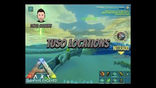 Tuso Locations ARK Mobile [upl. by Hessney722]