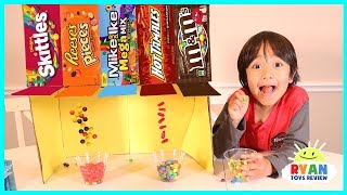 DIY CANDY DISPENSER Cardboard vending Machine [upl. by Stefanac]