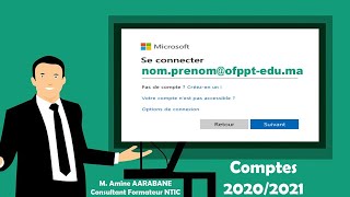 Activation des comptes ofppteduma  Astuce pour les stagiaires de la 1ère année 20202021 [upl. by Htiaf]